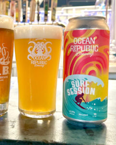 Session IPA. Ocean Republic Brewing, Stuart, Florida