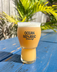 Go For The Gold Haze, Ocean Republic Brewing, Stuart, Florida