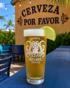Mexican Lager, Ocean Republic Brewing, Stuart, Florida